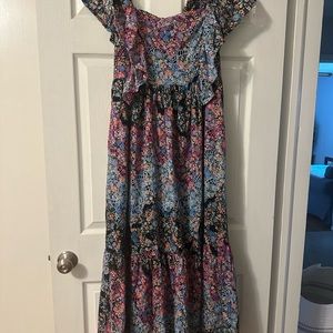 Stunning Anthropologie crocheted dress - worn once!